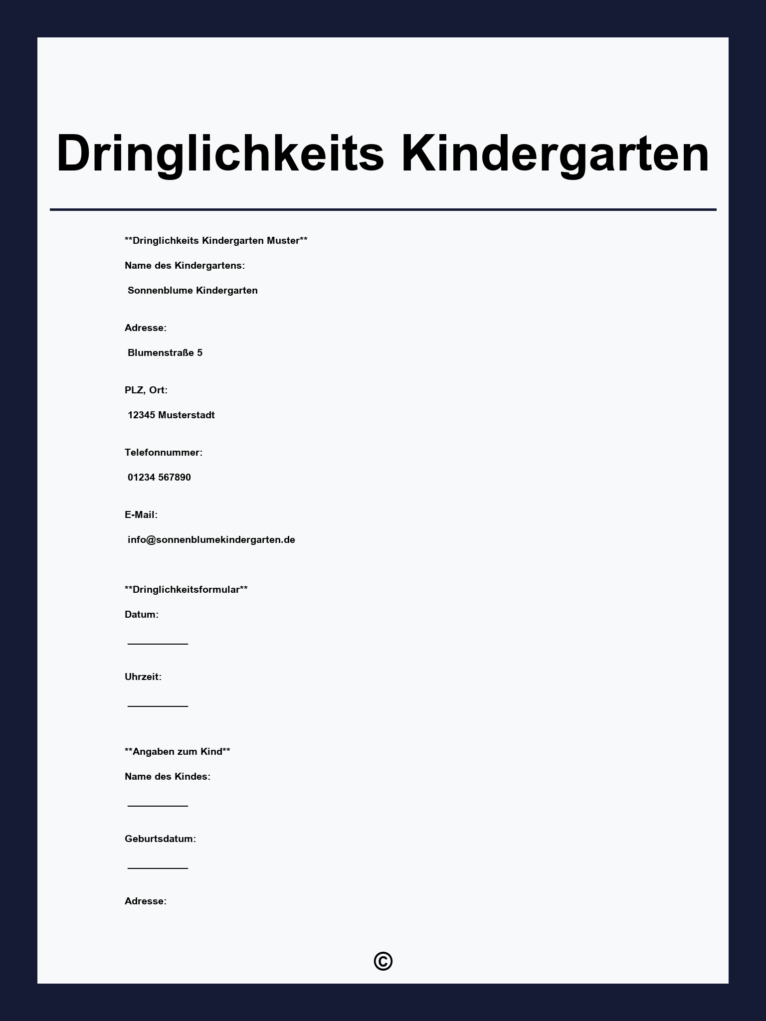 Dringlichkeitsantrag Kindergarten Muster